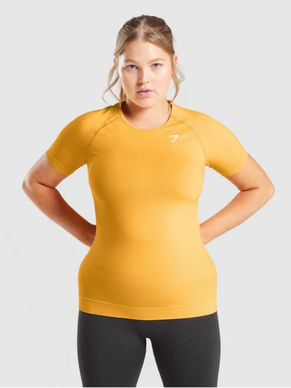 Gymshark Vital Seamless Long Sleeve - Yellow
